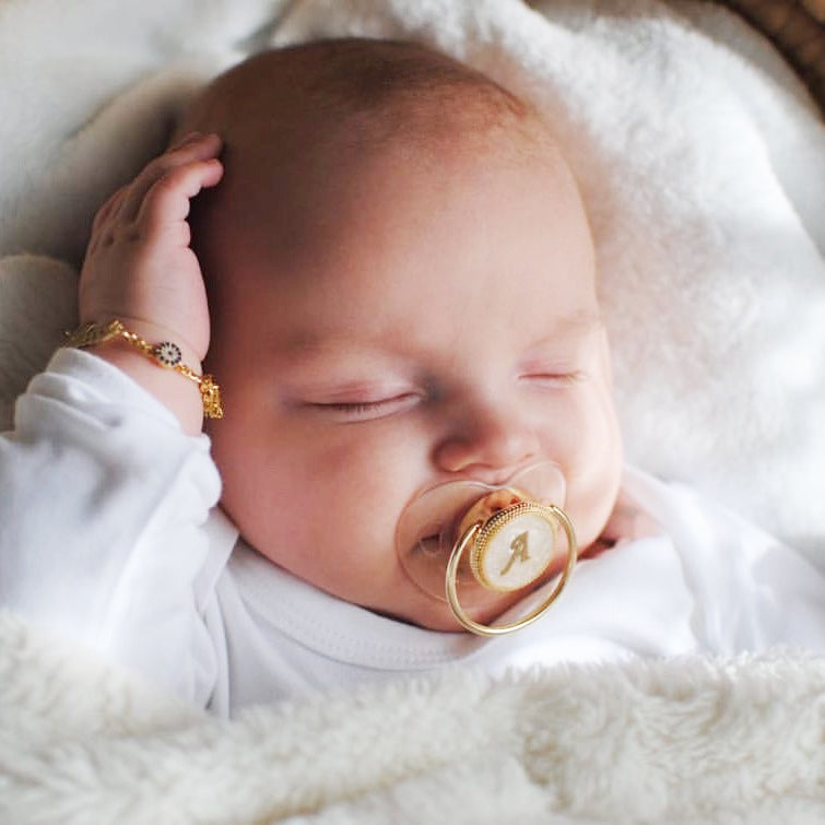 PERSONELİZED 14K Solid Gold Baby Gold Pacifier / Baby Gift Boy and Girl store / New Baby Gift / Customizable Handmade Gold Pacifier