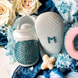 Personalised Bling Baby Boy Shoes