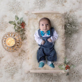 Little Gentleman Mustache Shoes and Bow Tie - miniplum