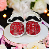 Baby Boys Mustache Shoes and Bow Tie