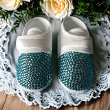 Personalised Bling Baby Boy Shoes