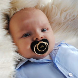 mustache pacifier - dummy