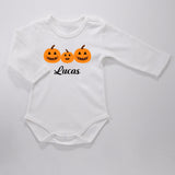 Personalised Halloween Baby Bodysuit - Trick or Treat - miniplum