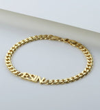 Thick Chain Personalized Bracelet