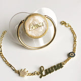 Personalized Bracelet with Charms