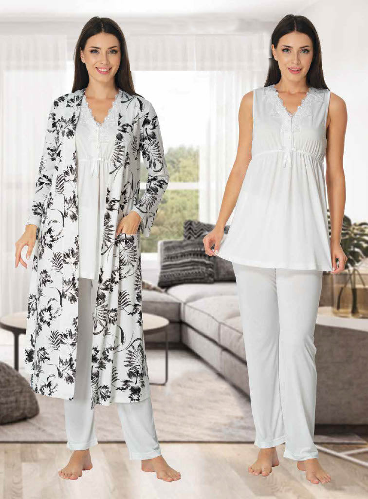 Maternity Nursing Nightdress and Robe