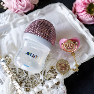 Pink Avent Glam Baby Bottle Gift Set
