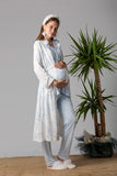 maternity pyjamas and robe blue sleeveless labor delivery elegant
