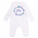 personalised baby coming home outfit for girls