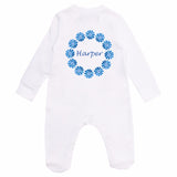 personalised  baby grow