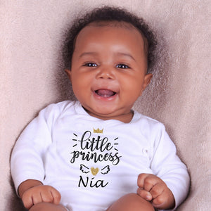 Personalised Baby Bodysuit - Little Princess