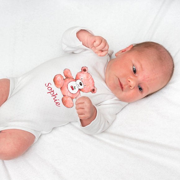 personalized baby grow girl
