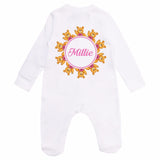 personalised baby clothes pink