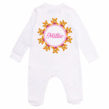 personalised baby clothes pink