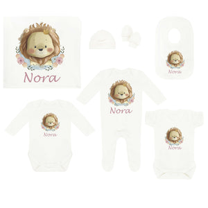 Personalised Baby Coming Home Outfit- Lion