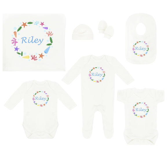 Personalised Baby Coming Home Outfit- Sea Star