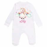 baby girl coming home outfit with unicorn
